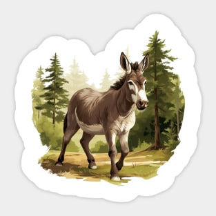 Little Donkey Sticker